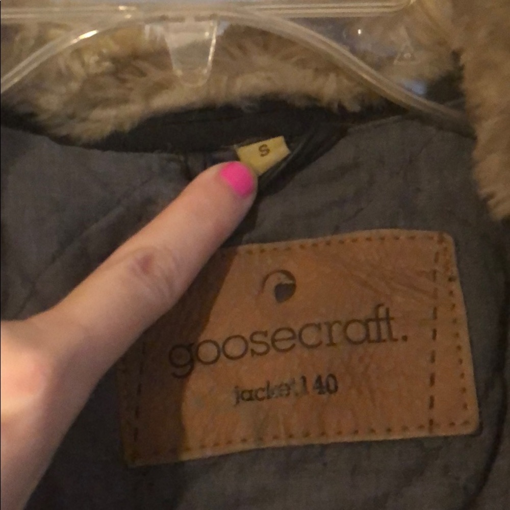Goosecraft genuine leather and canvas jacket - Picture 2 of 8